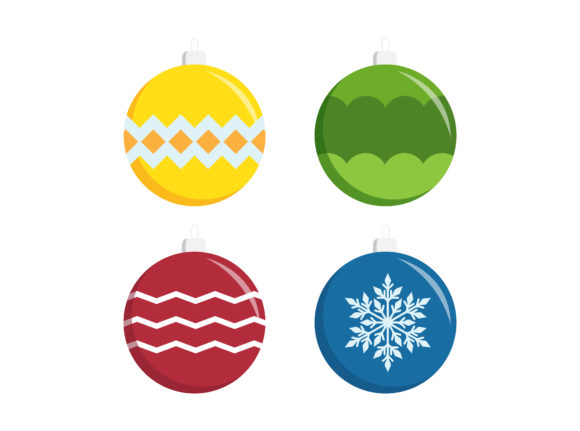 Download Christmas Tree Balls Vector Illustration - Christmas tree balls Collection
